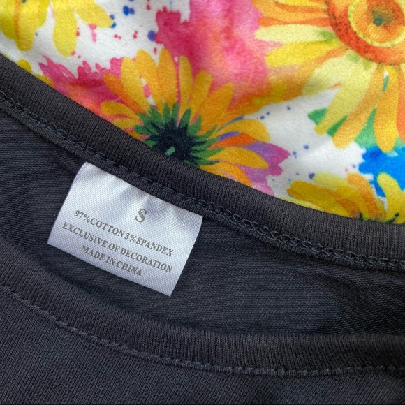 Girl Boutique Tie Dye Sunflower Outfit Set - Picture 2 of 2